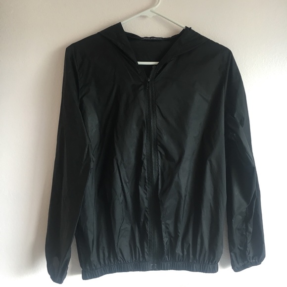 Brandy Melville Jackets & Blazers - Black brandy Melville windbreaker